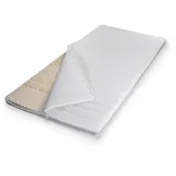 Traumschlaf Kaltschaum Matratzentopper Comfort 200x200 cm - weiß