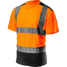 Neo Tools Warnschutz T-Shirt Kurzarm in zwei Farben orange XXL - Orange - XXL