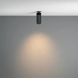 Maytoni Einbauleuchte 3 rund schwarz Aluminium