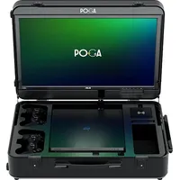 POGA Pro Black - PS4 Slim Inlay Gamingkoffer, Schwarz