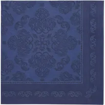 Papstar 50 Servietten ROYAL Collection 1/4-Falz 40 cm x 40 cm dunkelblau
