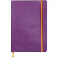 Rhodia Notizbuch A5, liniert, Softcover, violett,