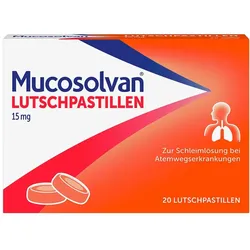 Mucosolvan Lutschpastillen, Hustenlöser Ambroxol