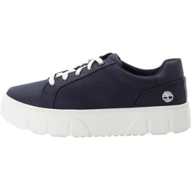 Timberland Low LACE UP Sneaker, Laurel Court Navy Canvas, 7,5