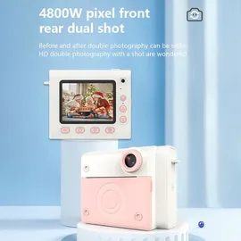 Lixada Videokamera, Dual-Objektiv, 1080P, 2,0 Zoll IPS-Bildschirm, Video-Camcorder für Zuhause