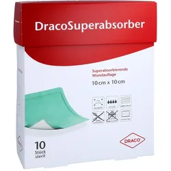 Dracosuperabsorber 10x10 cm Wundauflage