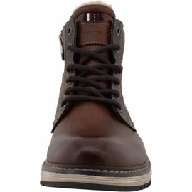 Tom Tailor Schnürstiefel in Braun 46