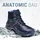 Atlas Anatomic BAU 500 S3 Sicherheitsschuhe Herren schwarz Größe 43
