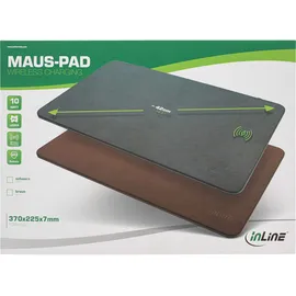 InLine Maus-Pad Wireless Charging Schwarz