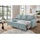 P & B Ecksofa Valentina Hellblau Cord