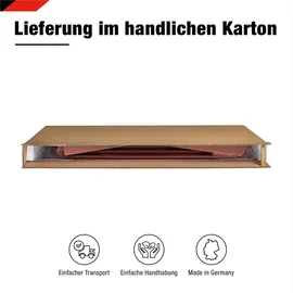 bravo the smart solution Trapezblech 12 x Abdeckblech 125 x 45 cm 6,75 m2 Stärke 0,3 mm Rot