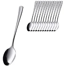 Esmeyer Espressolöffel Stockholm 11,5cm Edelstahl 18/10, poliert. Materialstärke 2.0 mm, Weiss
