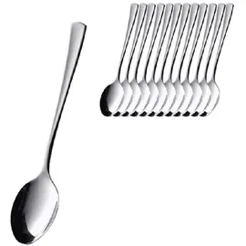 Esmeyer Espressolöffel Stockholm 11,5cm Edelstahl 18/10, poliert. Materialstärke 2.0 mm, Weiss