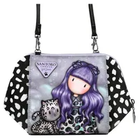 Gorjuss Umhängetasche Gorjuss Smitten kitten Schwarz Weiß (26 x