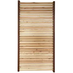 Badeko Sichtschutzwand „Berlin“ mit Lärchenholz