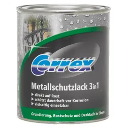 Correx Metallschutzlack 3 in 1
