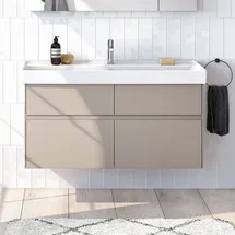 Villeroy & Boch Waschtischunterschrank 4 Auszüge 115,4 x 54,6 x 44,4 cm Cashmere Grey