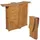 vidaXL Klappbarer Bartisch 155 x 53 x 105 cm Braun
