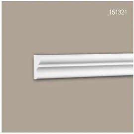 PROFHOME DECOR Wand- und Friesleiste 200 x 0,8 x 1,9 cm