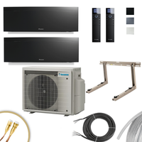 DAIKIN Emura3 Klimaanlage | FTXJ50 + FTXJ25 | 5,0/2,5 kW | Quick Connect