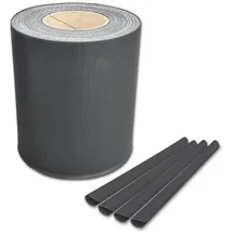 Allegra Sichtschutzstreifen 19 cm x 5000 cm Anthrazitgrau PVC