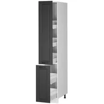 Vicco Apothekerschrank R-Line 30 x 57,2 x 206,8 cm Anthrazit