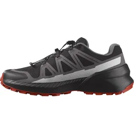 Salomon Speedcross Peak Herren Schwarz / Castlerock / Cherry Tomato 45