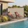 Tectake Aluminium Seitenmarkise 300 x 160 cm Beige