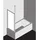 Kermi Vario 2000 Seitenwand V2TWD075141YK 66,4-69,6x140cm, silber m., ESG SR Opaco Clean