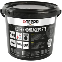TECPO Reifenmontagepaste schwarz 5 kg (3,18 € pro 1 kg)