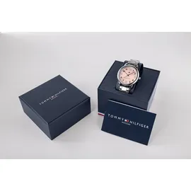 Tommy Hilfiger Uhr mit DREI-Zeiger-Quarzwerkfür die Jugend mit Silbernes Edelstahlarmband - 1720045