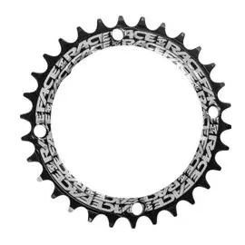 Race Face Narrow Wide Kettenblatt 104 mm 38 Zähne Schwarz