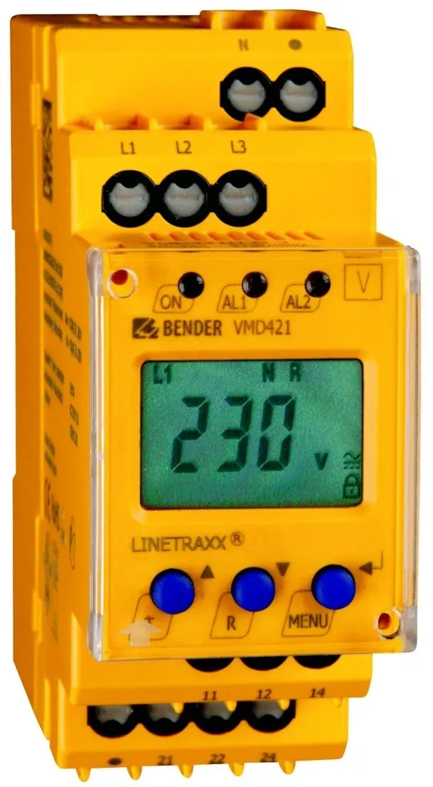 Bender Spannungsrelais VMD421H-D3  15-460Hz