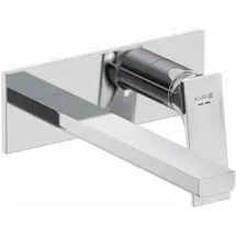 Kludi DECUS 2-Loch-Wandarmatur 542450575 240 mm, Feinbau-Set, chrom