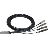 HP X240 40G 5m LAN-DAC Breakout, Twinax, 1x QSFP+/4x SFP+ (JG331A)