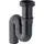 Geberit Geruchsverschluss Hock-WC Abgang vertikal Ø 110 mm Schwarz