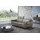 Egoitaliano "Dafne, elegantes Designsofa mit hohem Sitzkomfort", mit und ohne elektrischer Relaxfunktion, Kopfteile manuell verstellbar grün