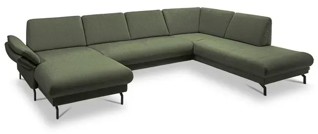 Segmüller Werkstätten Wohnlandschaft Mara02 Stoff Grün