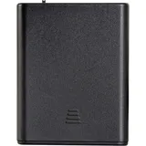 VELLEMAN Batteriehalter 4x Mignon Schwarz 720429
