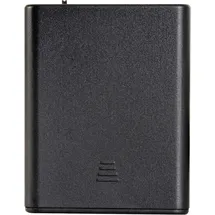 VELLEMAN Batteriehalter 4x Mignon Schwarz 720429