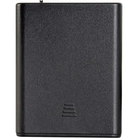 VELLEMAN Batteriehalter 4x Mignon Schwarz 720429