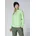 Strickfleece-Pullover Sweatshirt Grün M