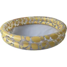 Swim Essentials Swimming Pool 100 cm Gelb Weiß Limette 100 x 20 cm grau|weiß|gelb No Size