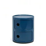 Kartell Componibili Büroschrank 49 x 49 x 66,5 cm Blau