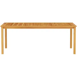 vidaXL 7-tlg Garten-Essgruppe Massivholz Akazie 3375667