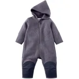 hessnatur Walkoverall Mädchen und Jungen Unisex Regular aus Reiner Bio-Merinowolle | nachhaltig und fair hergestellt (Fair Wear Foundation) - 74