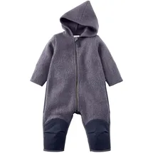 hessnatur Walkoverall Mädchen und Jungen Unisex Regular aus Reiner Bio-Merinowolle | nachhaltig und fair hergestellt (Fair Wear Foundation) - 74