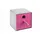 Keilbach Nistkasten Twitter.pink, lackiertes Holz/Edelstahl, Focus Open Silber 2011, German Design Award 2012, pink,