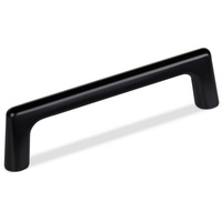 SO-TECH® Möbelgriff Bügelgriff BLACKLINE III schwarz matt, Schrankgriff aus Aluminium (1-St), Bohrlochabstand (BA) 96 mm, inkl. M4 Befestigungsschrauben schwarz Bohrlochabstand: 96 mm