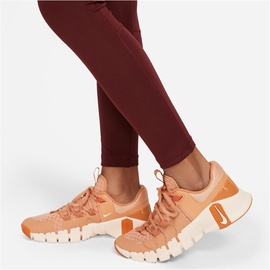 Nike Pro Dri-FIT Leggings Mädchen - Rot, L